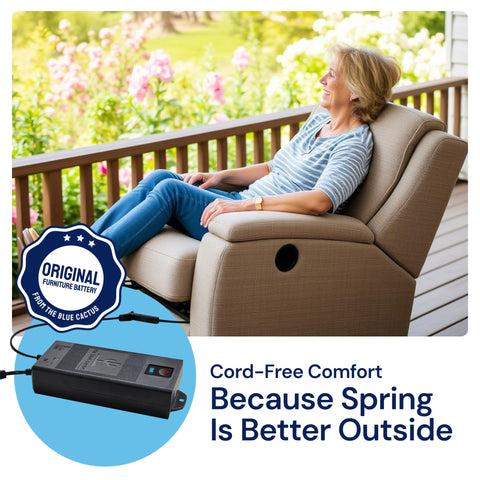 Blue Cactus Recliner Battery Pack With Charger