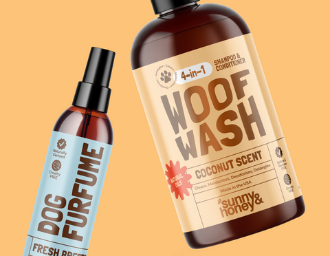 Sunny & Honey Dog Bathing Kit: Bath Time Freshness & Beyond