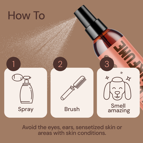 Sunny & Honey Dog Furfume: Dog Deodorizing Spray for Sensitive Skin (2-Pack)