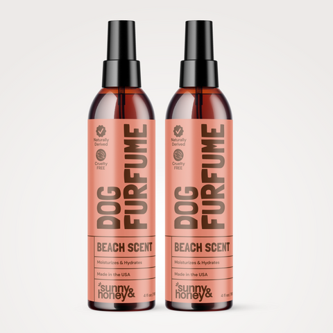 Sunny & Honey Dog Furfume: Dog Deodorizing Spray for Sensitive Skin (2-Pack)