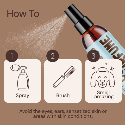 Sunny & Honey Dog Furfume: Dog Deodorizing Spray for Sensitive Skin (2-Pack)