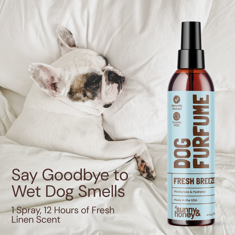 Sunny & Honey Dog Furfume: Dog Deodorizing Spray for Sensitive Skin (2-Pack)
