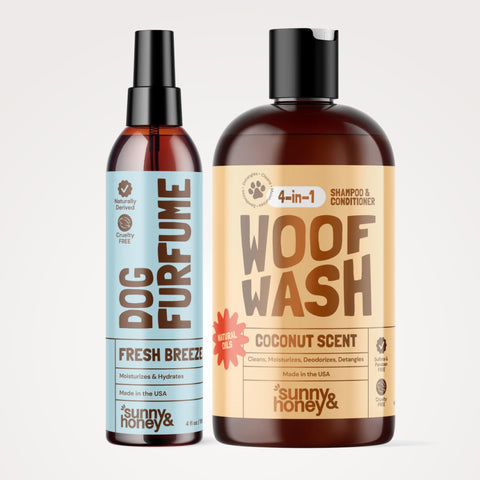 Sunny & Honey Dog Bathing Kit: Bath Time Freshness & Beyond