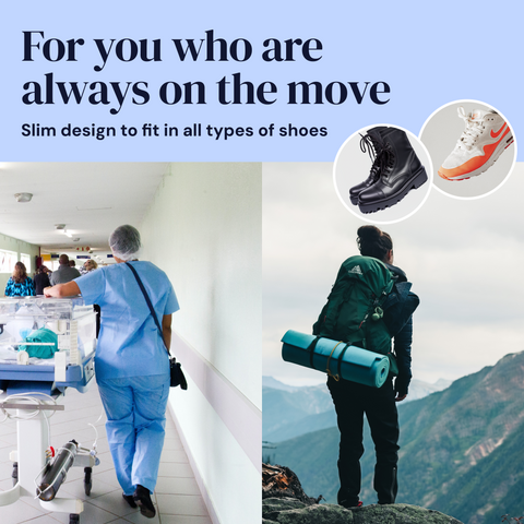 Promo of heal spurs by YogaMedic for those who are always on the move.
