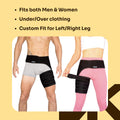 Copper Compression Hip Brace for Sciatica Zenkeyz