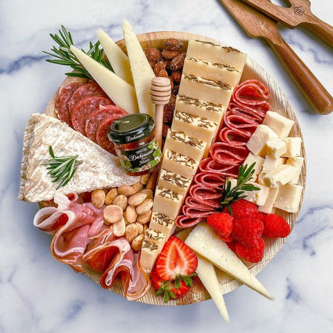 Palm Leaf Charcuterie Platters & Serving Trays
