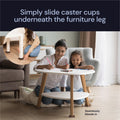 CasterMaster Non Slip Furniture Pads Black CasterMaster