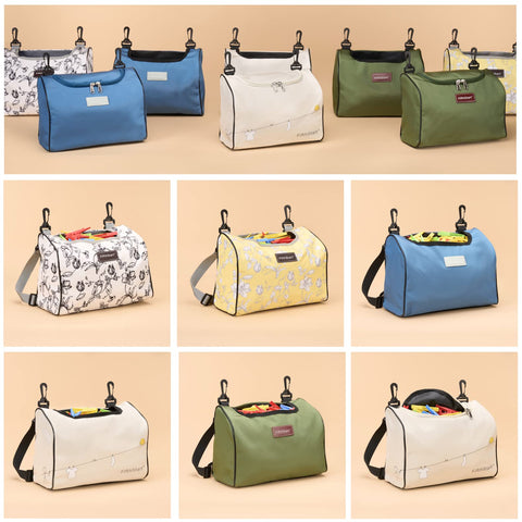 Wearable Clothespin & Peg Bag for Clothesline