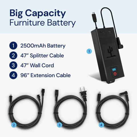 Universal Battery Pack For Recliners