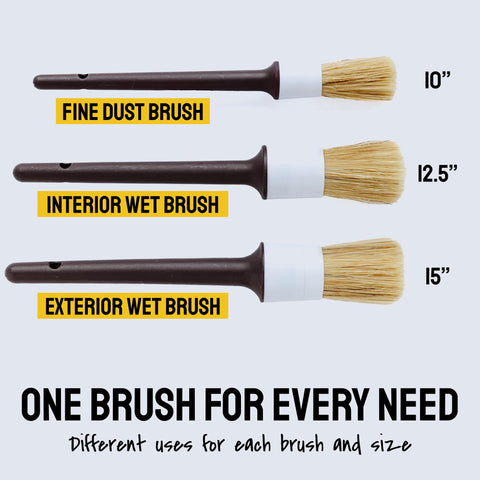 Car Detailing Brush Kit