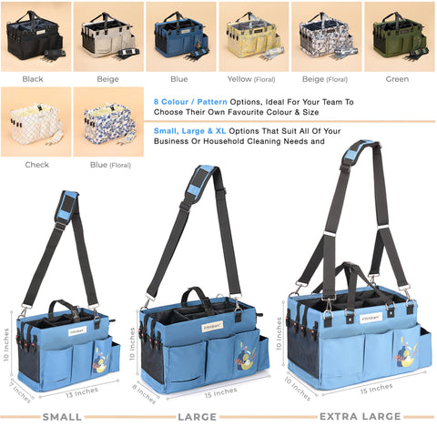 Multi-Purpose Diaper & Cleaning Caddy Organizer Bag
