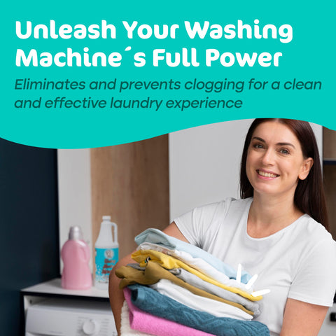 Liquid Washing Machine Cleaner & Deodorizer (Mint Scent) Sunny & Honey