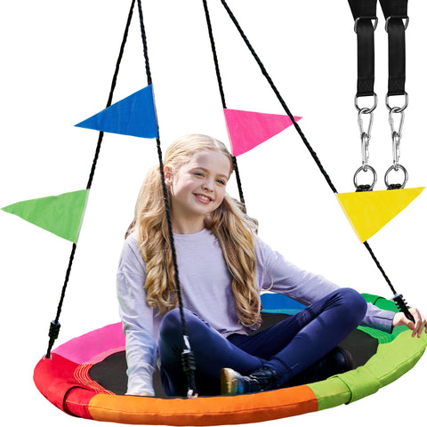 Tree Swing For Kids Round 40 Inch