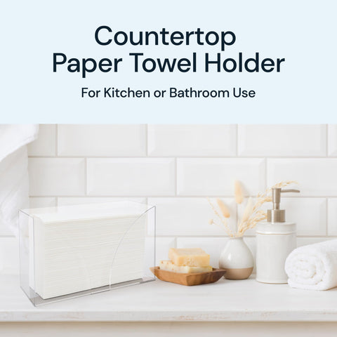 SimplyImagine Countertop Paper Towel Holder Dispenser