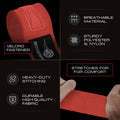 180 Inch Boxing Hand Wraps (Mexican Style) BoxerPoint