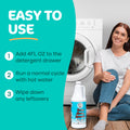 Liquid Washing Machine Cleaner & Deodorizer (Mint Scent) Sunny & Honey