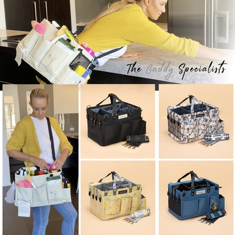 Multi-Purpose Diaper & Cleaning Caddy Organizer Bag