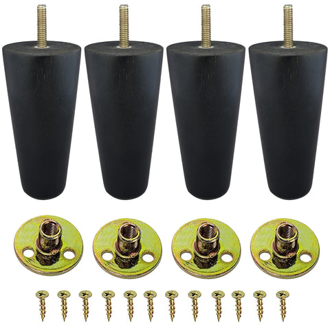 Premium Hardwood Furniture Leg Replacement Blue Cactus