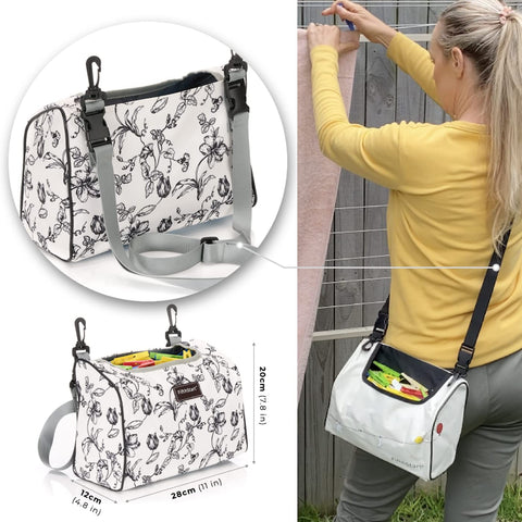 Wearable Clothespin & Peg Bag for Clothesline