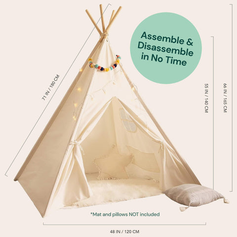 Indoor Play Teepee Tent For Kids