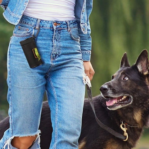MalsiPree Poop Bag Holder for Dog Leash