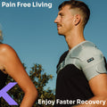 Adjustable Neoprene Shoulder Brace with Ice/Heat Pack Pocket Zenkeyz