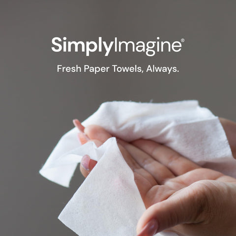 SimplyImagine Countertop Paper Towel Holder Dispenser