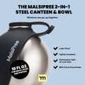 MalsiPree Canteen Dog Bowl GoNorth