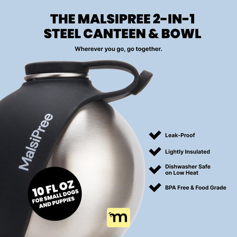 MalsiPree Canteen Dog Bowl GoNorth