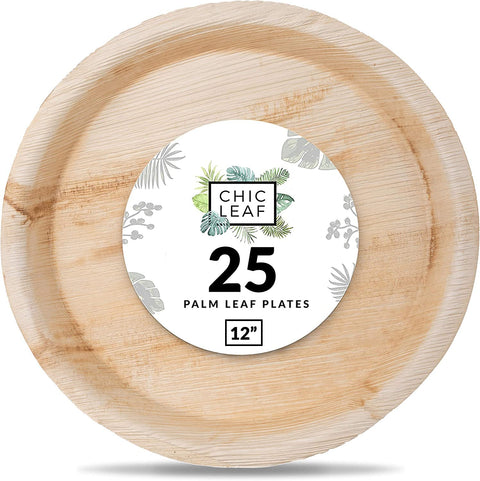 Palm Leaf Charcuterie Platters & Serving Trays