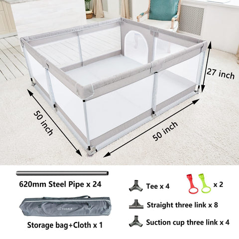 Playpen For Babies- 50”×50”