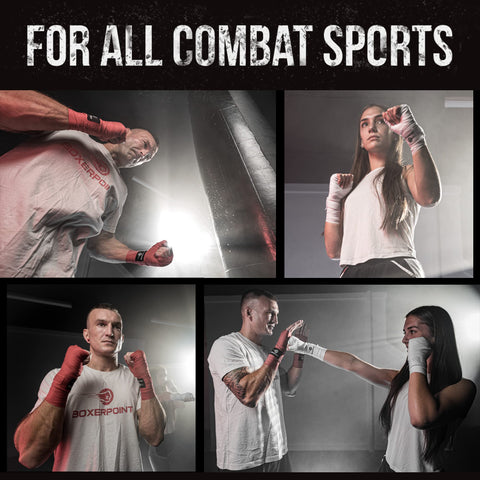 180 Inch Boxing Hand Wraps (Mexican Style) BoxerPoint