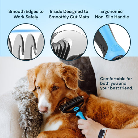 Pet Grooming Brush Tool- Large