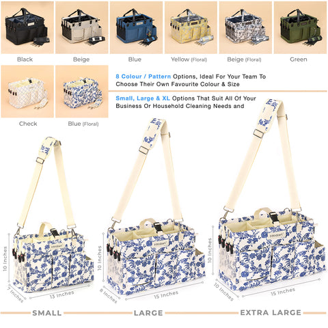 Multi-Purpose Diaper & Cleaning Caddy Organizer Bag