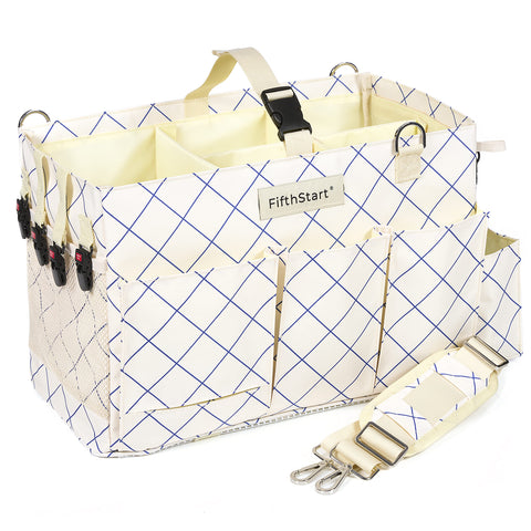 Multi-Purpose Diaper & Cleaning Caddy Organizer Bag