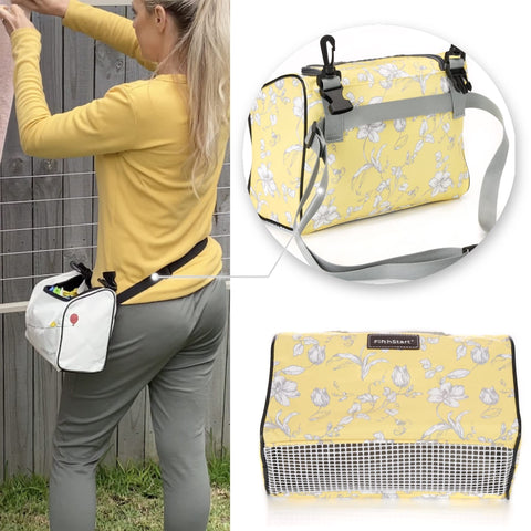 Wearable Clothespin & Peg Bag for Clothesline