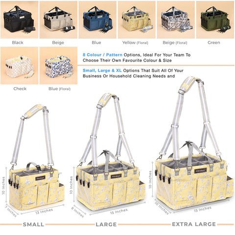 Multi-Purpose Diaper & Cleaning Caddy Organizer Bag