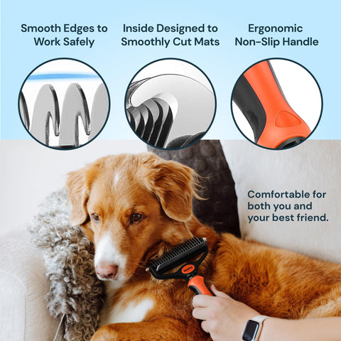 Pet Grooming Brush Tool- Large