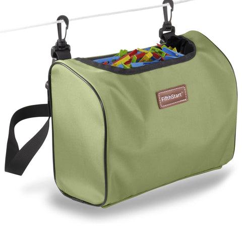 Wearable Clothespin & Peg Bag for Clothesline