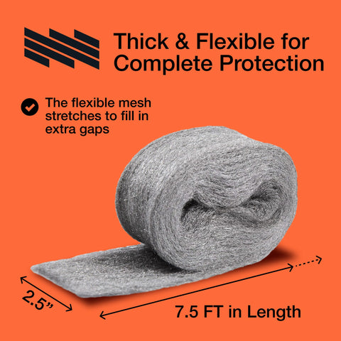 MaPorch Mice Control Steel Wool+ Gloves & Scissors