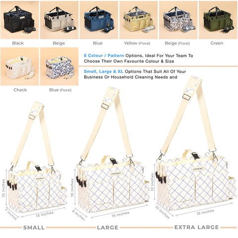 Multi-Purpose Diaper & Cleaning Caddy Organizer Bag