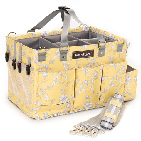 Multi-Purpose Diaper & Cleaning Caddy Organizer Bag