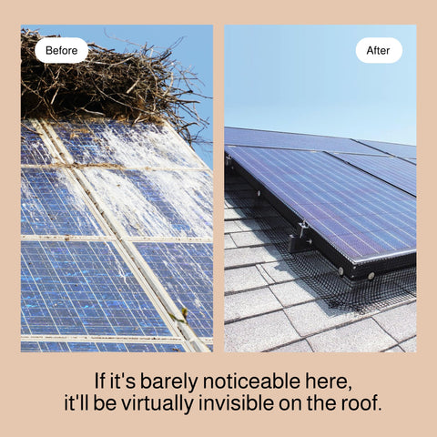 MaPorch Solar Panel Mesh Screen Bundle Pack