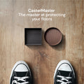 CasterMaster Non Slip Furniture Pads Black CasterMaster