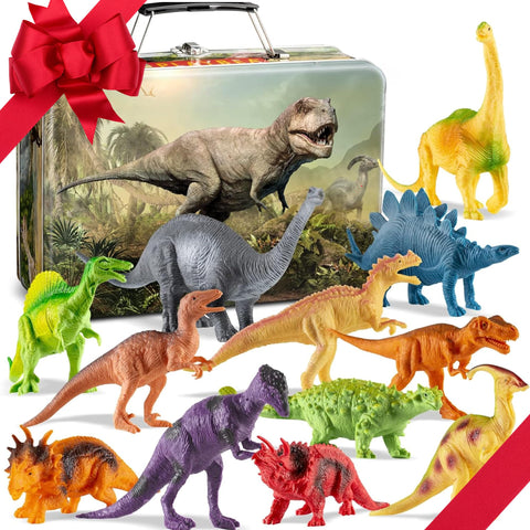 Dinosaur Kids Toy Set With Storage Box