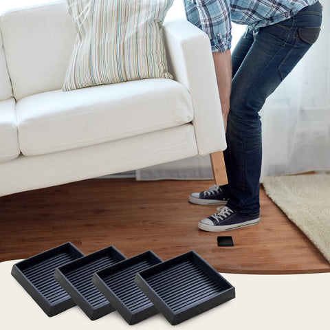 Non Slip Furniture Pads Black