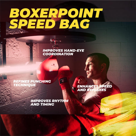 Reflex Punching Bag for Speed & Agility Training at Home