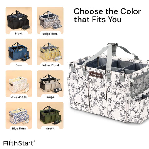 Multi-Purpose Diaper & Cleaning Caddy Organizer Bag