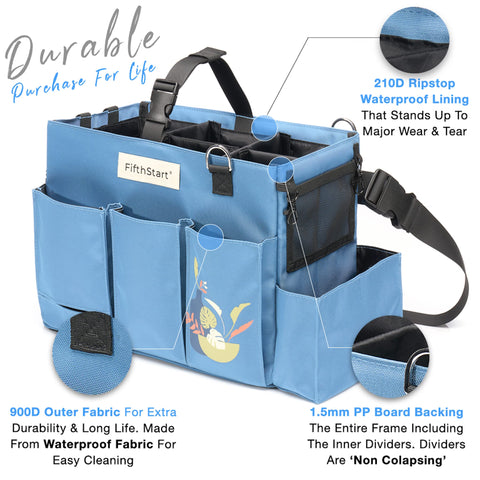 Multi-Purpose Diaper & Cleaning Caddy Organizer Bag