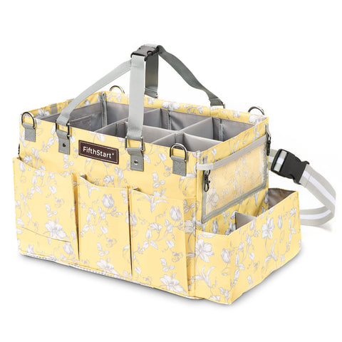 Multi-Purpose Diaper & Cleaning Caddy Organizer Bag